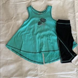 Girls top and bottom set